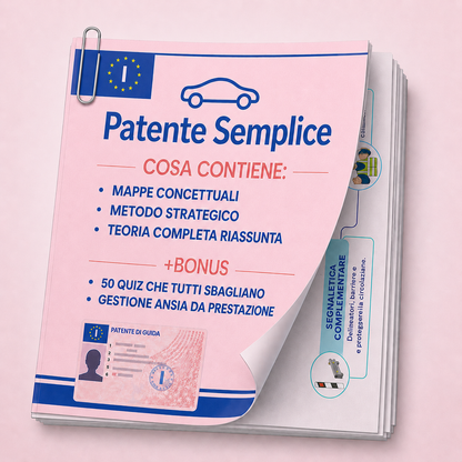 Metodo Patente Semplice – Studia veloce e senza stress