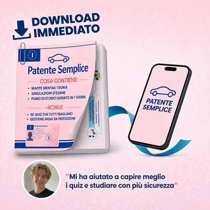 Metodo Patente Semplice – Studia veloce e senza stress