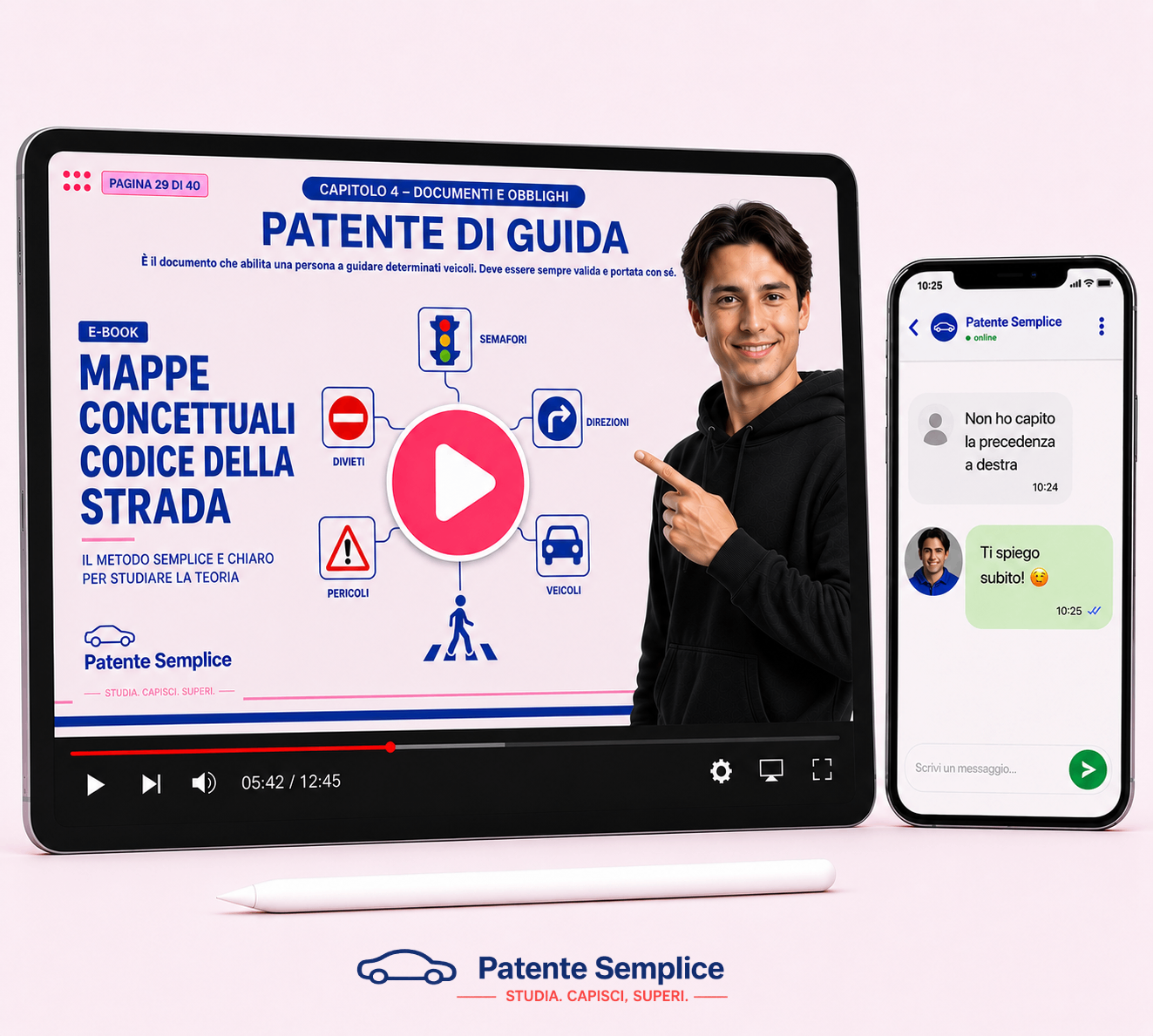 VERSIONE VIDEO GUIDATA - Metodo Patente Semplice