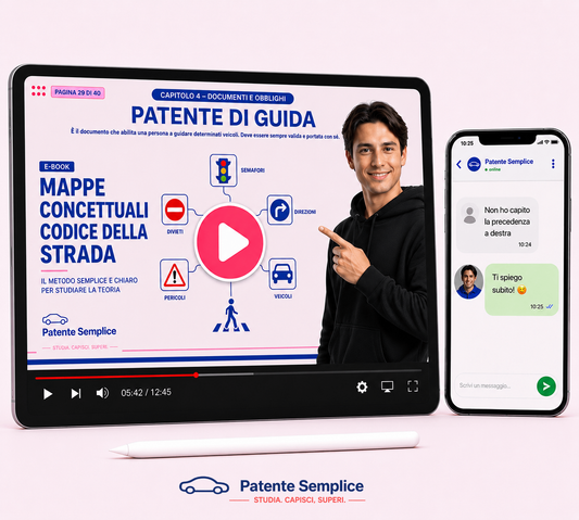 Metodo Patente Semplice - VIDEO CORSO TEORIA + SUPPORTO WHATSAPP